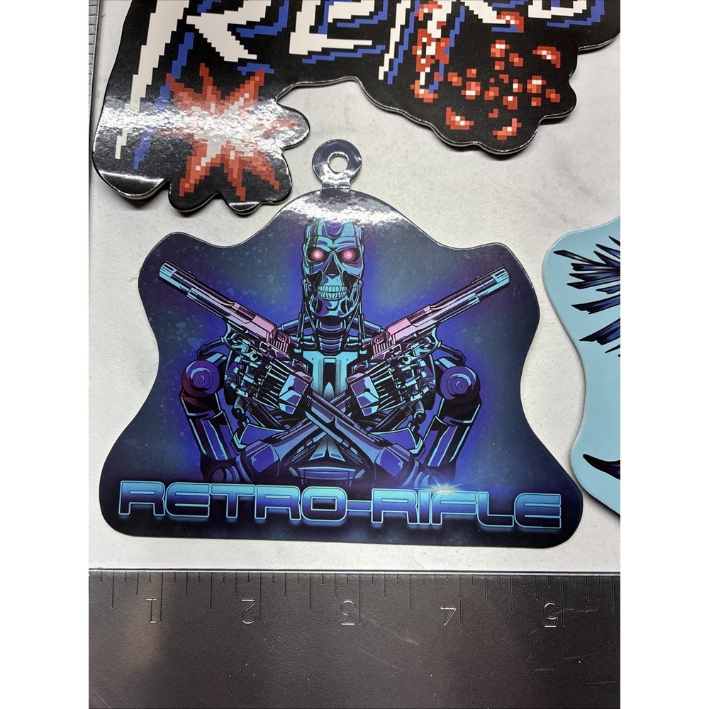 Retro Rifle Sticker Lot 4 - Picture 2 of 5